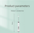 White Rechargeable Handheld Milk Frother and Electric Whisk Set 3 Speeds with 2 Stainless Steel Heads and Storage Stand Australian Home Barista Kit