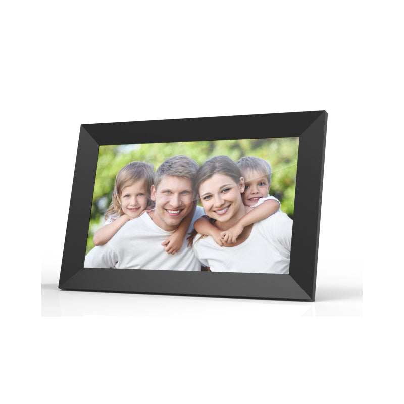Black 10.1 Inch WiFi Digital Photo Frame with Frameo App 16GB IPS HD Touch Screen Instant Cloud Sharing for Australian Family Decor and Holiday Gift
