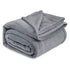 Grey Ultra-Soft Coral Fleece Blanket – Lightweight Summer Throw for Office Naps, Air Conditioning, and Cozy Home Use(150*200cm)