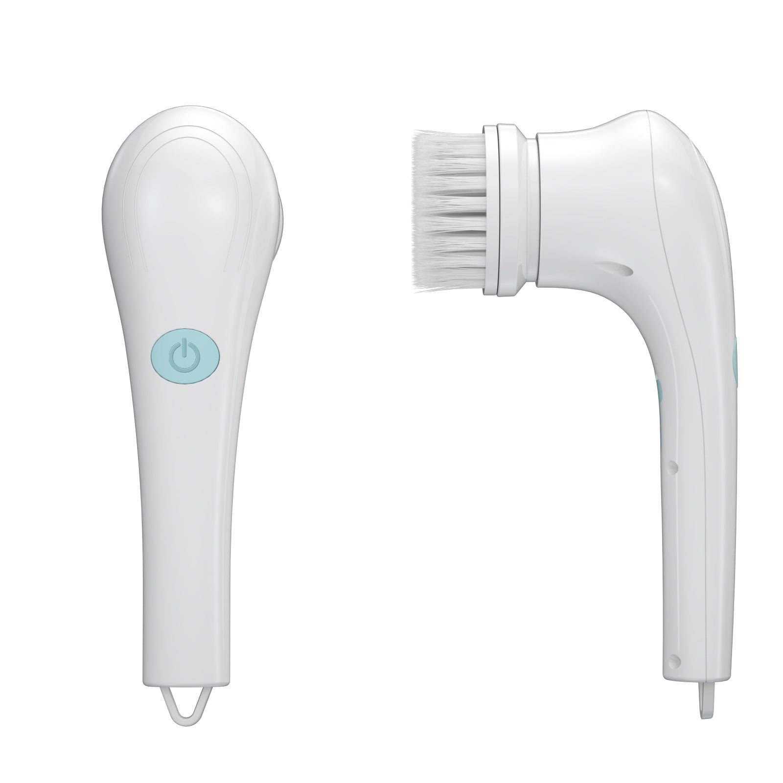 Electric Cleaning Brush with 5 Replaceable Heads – Waterproof, Rechargeable Kitchen Scrubber for Dishes, Surfaces & Deep Cleaning