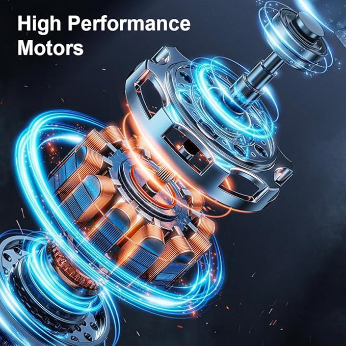 White Wireless Electric Cleaning Brush – Rechargeable, 3-Speed, IPX7 Waterproof with 5 Replaceable Brush Heads for Kitchen, Dishes & Deep Cleaning