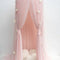 Kids Bed Canopy – 7‑Layer Tulle, 300cm Height, Nordic Style, 60cm Dome Pink