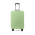 Green 20 Inch Foldable Carry-on Suitcase with 360 Spinner Wheels and Combination Lock, Lightweight Space Saving Hard Shell Luggage for Australian Travel