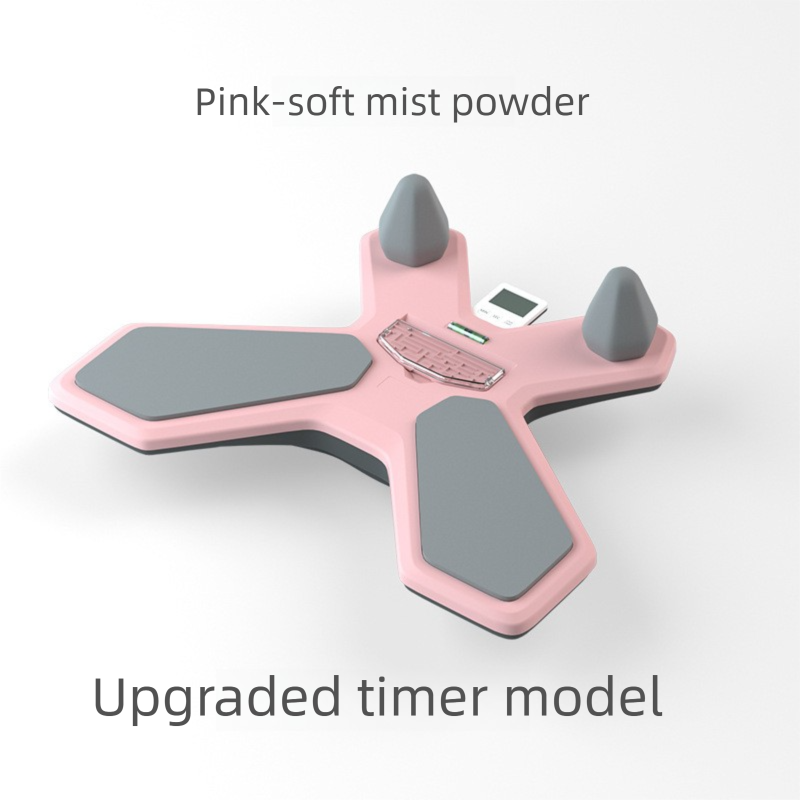 Pink Multi-functional Balance Board with Timer for Core Training and Fitness Entertainment, Home Workout Equipment for Abdominal Strength and Overall Conditioning