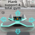 Green Multi-functional Balance Board with Timer for Core Training and Fitness Entertainment, Home Workout Equipment for Abdominal Strength and Overall Conditioning