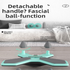 Black Multi-functional Balance Board with Timer for Core Training and Fitness Entertainment, Home Workout Equipment for Abdominal Strength and Overall Conditioning