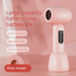 Pink Wireless Baby Hair Dryer with Constant Temperature and Negative Ion Technology for Gentle Hair and Skin Care, Ideal for Infants and Toddlers