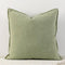 Matcha green Nordic Herringbone Chenille Pillowcases 2 Pack 45x45cm for Sofa and Bed Soft Decorative Cushion Covers No Inserts Included Local Standard Fit Home Styling