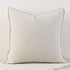 Cream White Nordic Herringbone Chenille Pillowcases 2 Pack 45x45cm for Sofa and Bed Soft Decorative Cushion Covers No Inserts Included Local Standard Fit Home Styling