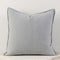 Space Grey Nordic Herringbone Chenille Pillowcases 2 Pack 45x45cm for Sofa and Bed Soft Decorative Cushion Covers No Inserts Included Local Standard Fit Home Styling