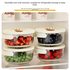 White Small Multi-functional Fruit and Vegetable Washing Bowl with Lid and Hidden Handle Double-Layer Drainage Container for Refrigerator Storage and Outdoor Picnic Efficient Food Preservation for Local Standard Kitchens