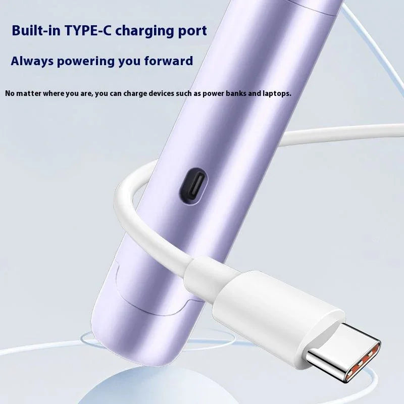 Pink Electric Hair Remover for Women Dual-Head Design Wireless Rechargeable Trimmer for Bikini and Full Body Painless Grooming for Local Professionals
