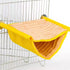 2-Pack Yellow Bird Hammock Bed for Parrots, Budgies, and Small Pets – Warm, Soft, Washable Hanging Nest with Easy Installation for Cage or Window Use(Size: S)
