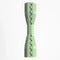 2-Pack Green Hexagonal Pet Chew Toy – Durable Rubber Dog & Cat Teething Stick for Dental Care, Biting Relief and Mental Stimulation