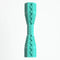 2-Pack Peacock blue Hexagonal Pet Chew Toy – Durable Rubber Dog & Cat Teething Stick for Dental Care, Biting Relief and Mental Stimulation