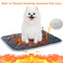 Self-Warming Pet Mat with Heat Reflective Technology for Dogs and Cats Waterproof No Electricity Needed Comfortable Winter Pad for Local Pet Owners(58*88cm)