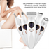 Purple 5-in-1 Women's Hair Removal Epilator – Multi-Function Body Grooming Kit with Waterproof Design, LED Display & USB Charging