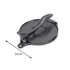 Black Manual Dough Press – Aluminum Alloy Cake & Tortilla Press for Homemade Baking and Cooking(20cm)