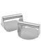 2-PCS Stainless Steel Meat Press Mold 11.2cm Diameter for Burger Patties, Steak, Dough & Rice Rolls – Heavy-Duty Kitchen Tool