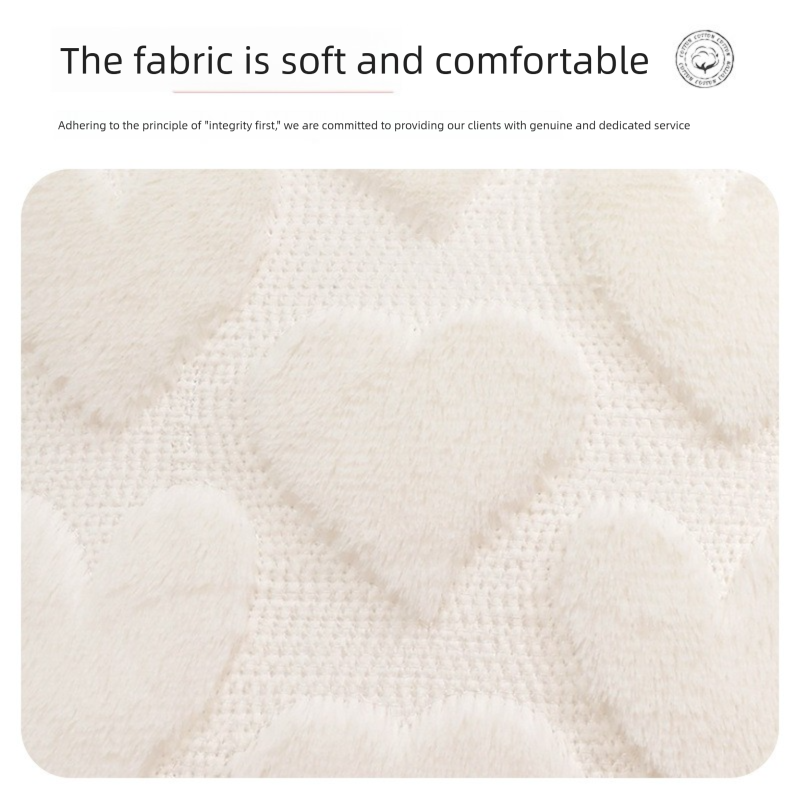 2-PCS Red arrow Romantic Heart-Shaped Tufted Pillow Covers Soft Plush 45x45cm Decorative Cushion Cases for Valentine's Day Living Room Sofa Local Standard Fit