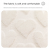 2-PCS Pink 45x45cm Heart Pattern Plush Pillow Cover with Insert – Soft Textured Decorative Cushion for Living Room or Bedroom