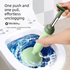 Green High-Pressure Toilet Plunger with Vacuum Seal – Powerful Drain Unclogger for Toilets, Sinks & Drains (45cm)