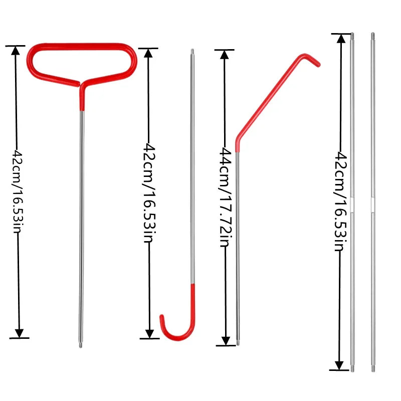 Comprehensive Car Dent Repair and Interior Removal Tool Set with High-Pressure Air Wedge Pumps for Professional Maintenance Efficient Repair Solution for Local Mechanics(L2)