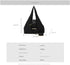 White Foldable Tote Bag with Built-In Storage Pouch – Compact Reusable Shopping Bag That Packs into Itself, Ideal for Daily Carry and Eco-Friendly Use