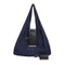 Navy blue Foldable Tote Bag with Built-In Storage Pouch – Compact Reusable Shopping Bag That Packs into Itself, Ideal for Daily Carry and Eco-Friendly Use