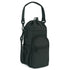 Black Water Bottle Carrier with Drawstring Closure – Adjustable Shoulder Strap, Front Pocket, and Side Storage for Daily Use