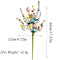 2-Piece Daisy eucalyptus leaves Easter Artificial Floral Arrangement with Decorative Egg Accents – Ready-to-Display Spring Holiday Decoration