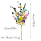 2-Piece Tulip Easter Artificial Floral Arrangement with Decorative Egg Accents – Ready-to-Display Spring Holiday Decoration