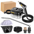 Black 1500W High Pressure Steam Cleaner with Digital Display (3.5 BAR) - 1.2L Heavy Duty Steamer for Kitchen Grease, Grout, Car Detailing & Upholstery (AU Plug)