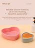 7 Inch Heart Shaped Silicone Cake Mould - Grey Non-Stick Baking Pan for Birthday & Anniversary Cakes - Heat Resistant Tray with Reinforced Rim (20.5cm)