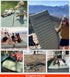 Ultralight TPU Inflatable Camping Mattress 195x70x10cm Portable Press Pump Sleeping Pad Moisture-Proof Outdoor Tent Mat for Hiking Orange