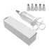 Cake Decorating Icing Syringe Gun Set with 5 Stainless Steel Nozzles DIY Cookie Press Baking Tool for Home Kitchen