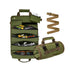 Heavy Duty Tool Roll Up Bag Organiser Multi-Pocket Canvas Carry Pouch for Electrician DIY Mechanic & 4WD Camping Green
