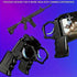 K21 Mobile Game Controller Gamepad L1 R1 Trigger Fire Buttons Ergonomic Grip for PUBG COD Mobile iOS Android Phone Black