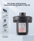 Electric Air Pump AC 220V-240V Portable Quick Inflator Deflator with 3 Nozzles for Air Mattress Pool Floats Vacuum Storage Bags AU Plug