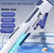 Electric Water Gun Auto Refill 46cm White Pulse Blaster High Pressure Toy with Manual & Electric Dual Mode for Kids & Adults