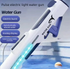 Electric Water Gun Auto Refill 46cm White Pulse Blaster High Pressure Toy with Manual & Electric Dual Mode for Kids & Adults