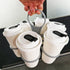 Portable 6-Cup Drink Carrier Foldable Reusable Coffee Tray Holder Red for Parties Camping & Office Runs