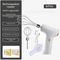 Electric Handheld Egg Whisk and Cream Whipper Set with Egg White Separator J-8 White Dual-Head Automatic Mixer Kit