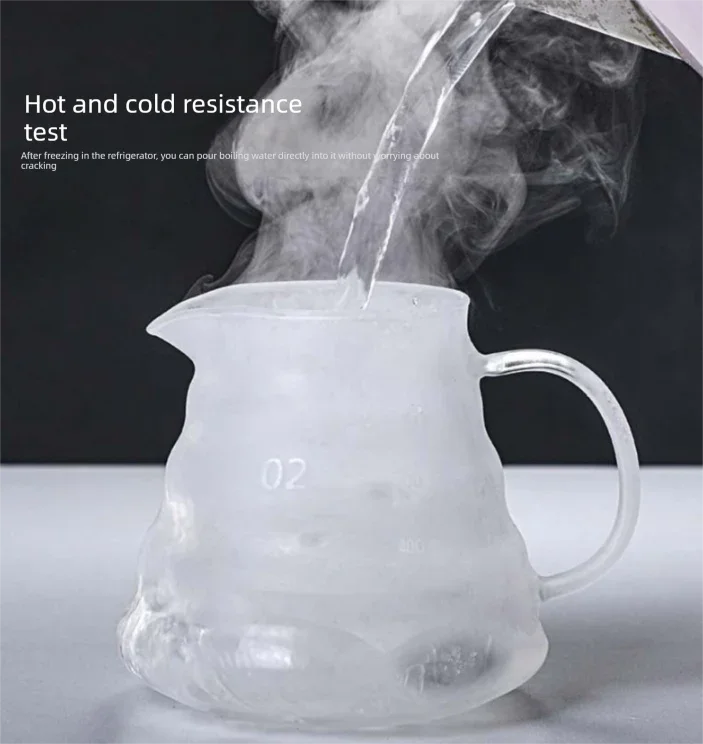 800ml Extra Large Glass Coffee Server - Heat Resistant 