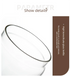 1800ml Extra Large Vacuum Sealed Glass Canister - One-Press Airtight Food Storage Jar - Tall Borosilicate Container for Bulk Coffee, Pasta & Cereal (Black Lid)