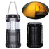 2-Pack 30LED Portable Handheld Collapsible Camping Lantern - Ultra-Bright 360° Emergency Tent Light for Hiking, Fishing & Power Outages