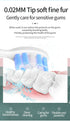 Pink Smart Sonic Electric Toothbrush Kit with 8 Heads & Travel Case - 6 X Cleaning Modes and High-Frequency Vibration with Soft Protective Bristles