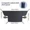 Durable Car Protector with Extra-Large 253cm Coverage - All-Season Snow & Sun Protector, 6-Magnet & 4 Strap Windproof System(Black & Orange)