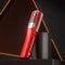 Red Cordless Automatic Split End Hair Trimmer - High-Speed Double-Sided Blade, Visible Trimming Window & Large Opening