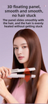 Coffee 2-in-1 Wireless Hair Styler with 4 Temperature Settings, Dual Anti-Scalding & Cap - 3D Ceramic Heating Brush with Essential Oil Coating